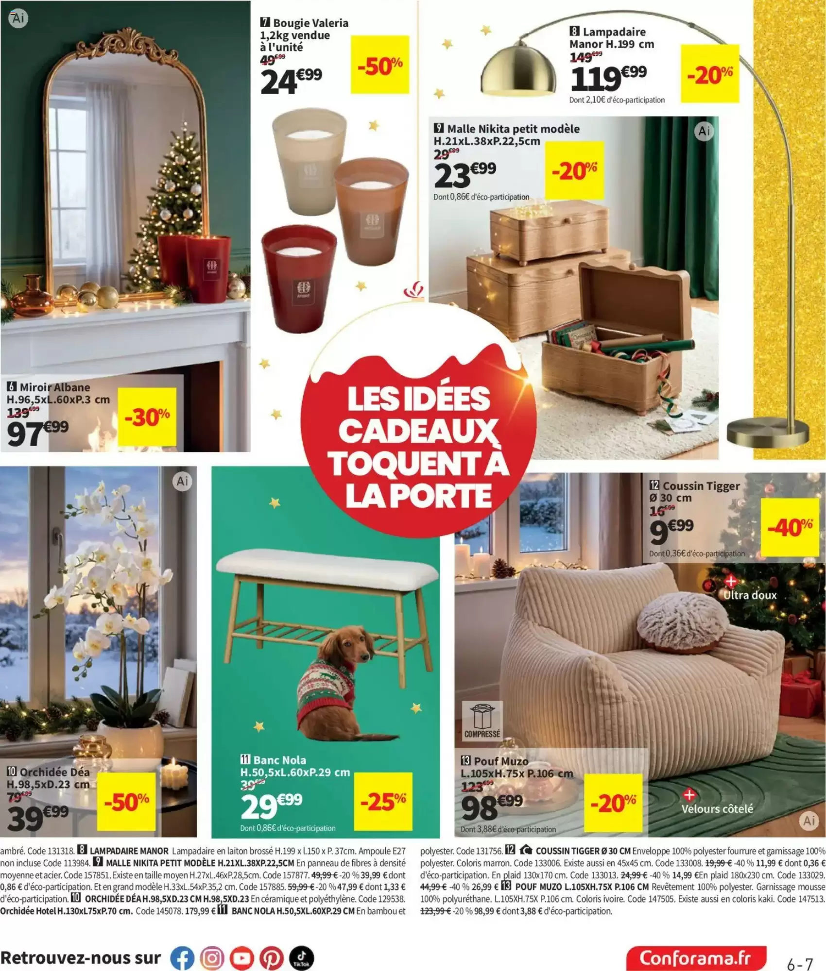 Catalogue Conforama Noël 2026 - Image 1 Du 27 Octobre Au 25 Décembre 2026