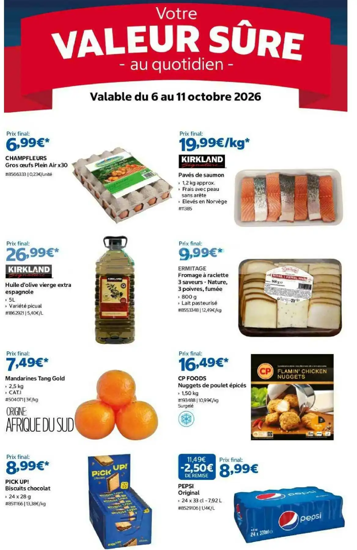 Catalogue Costco Du 6 Octobre Au 27 Octobre 2026 - Image 1 Du 6 Octobre