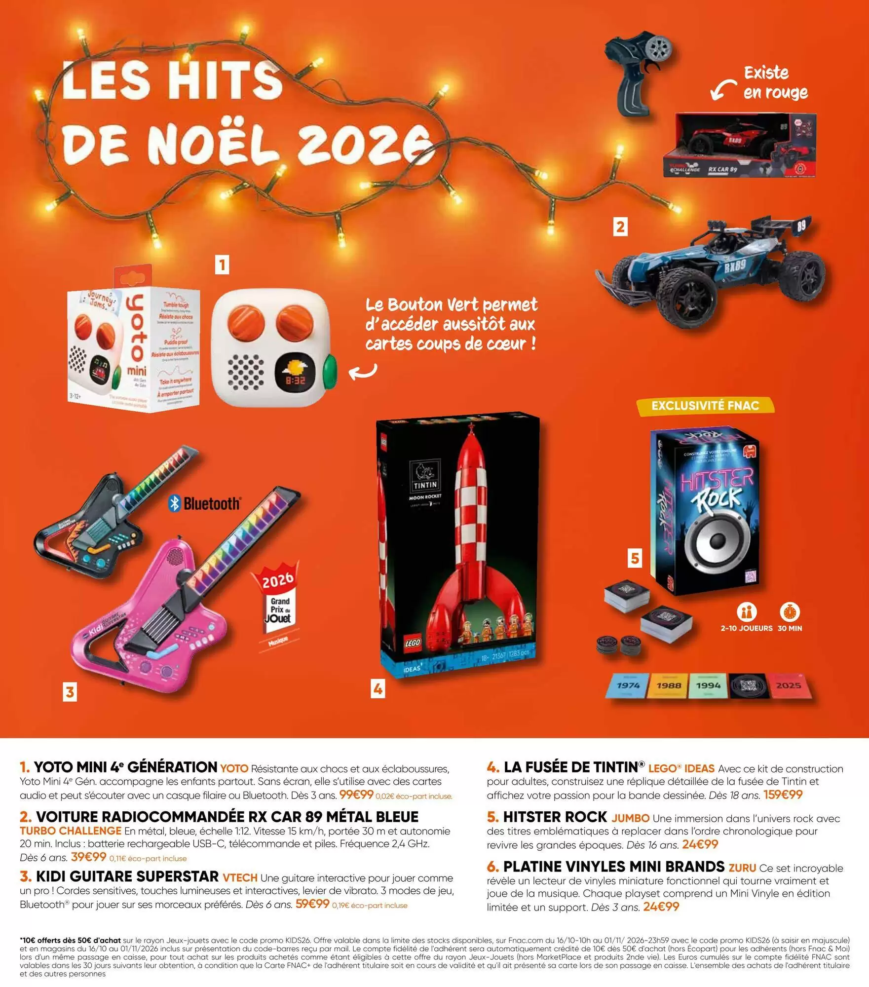 Catalogue Fnac Noël 2026 - Image 2 Du 21 Octobre - 31 Décembre 2026