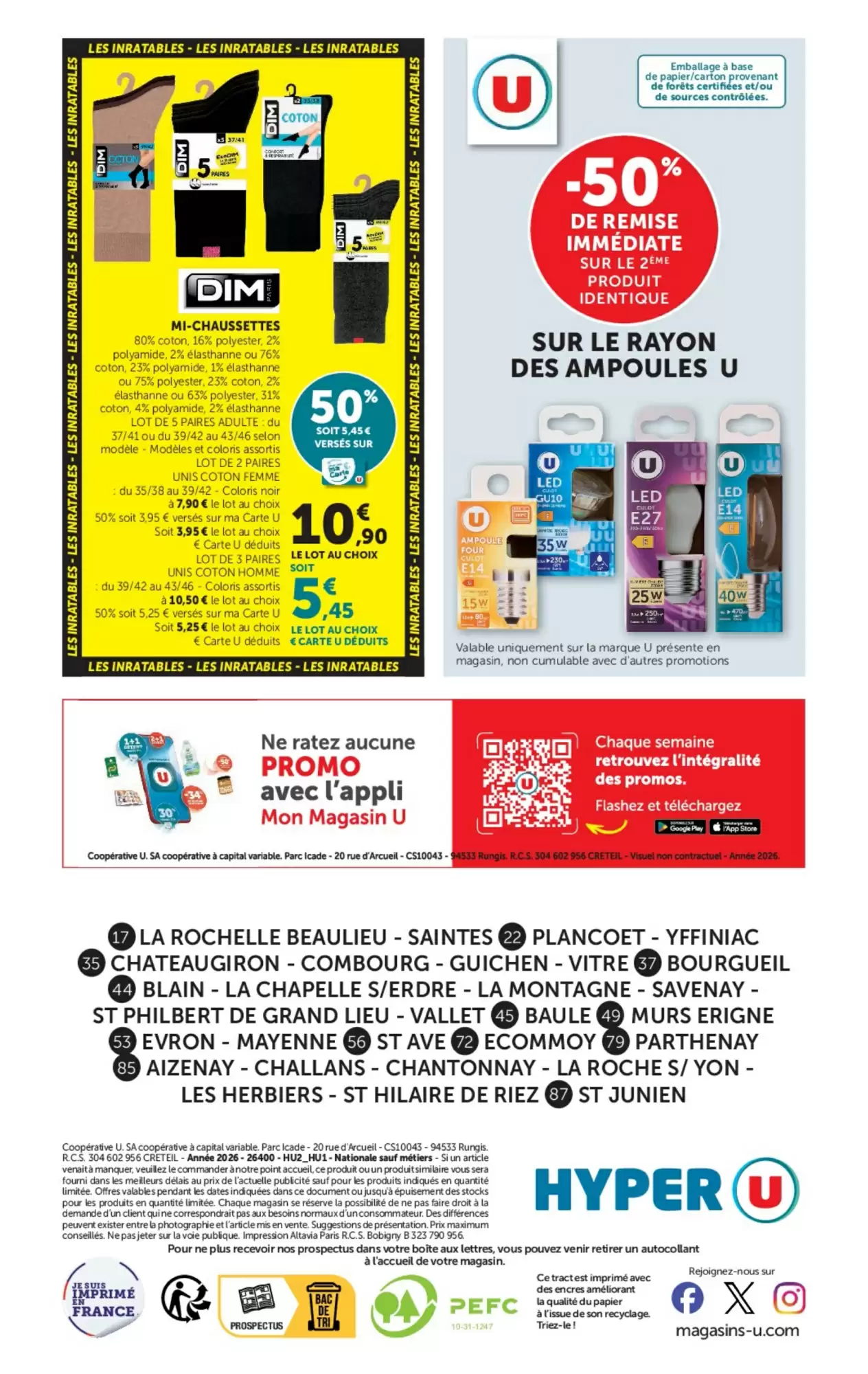 Catalogue Hyper U Du 20 Octobre Au 1 Novembre 2026 - Image 3 Hyper U