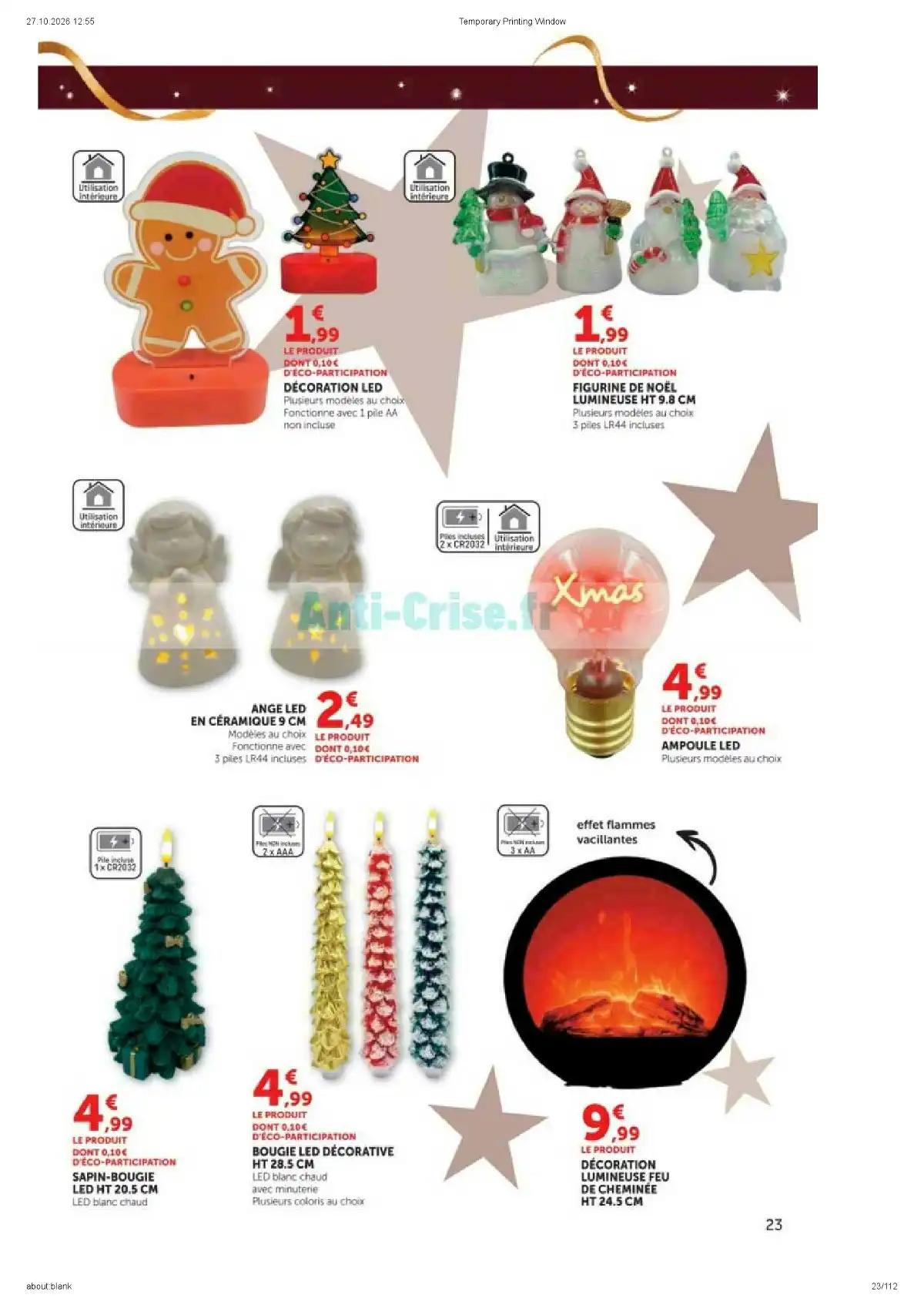 Catalogue Hyper U Noël 2026 - Image 1 Du 10 Novembre - 29 Décembre 2026