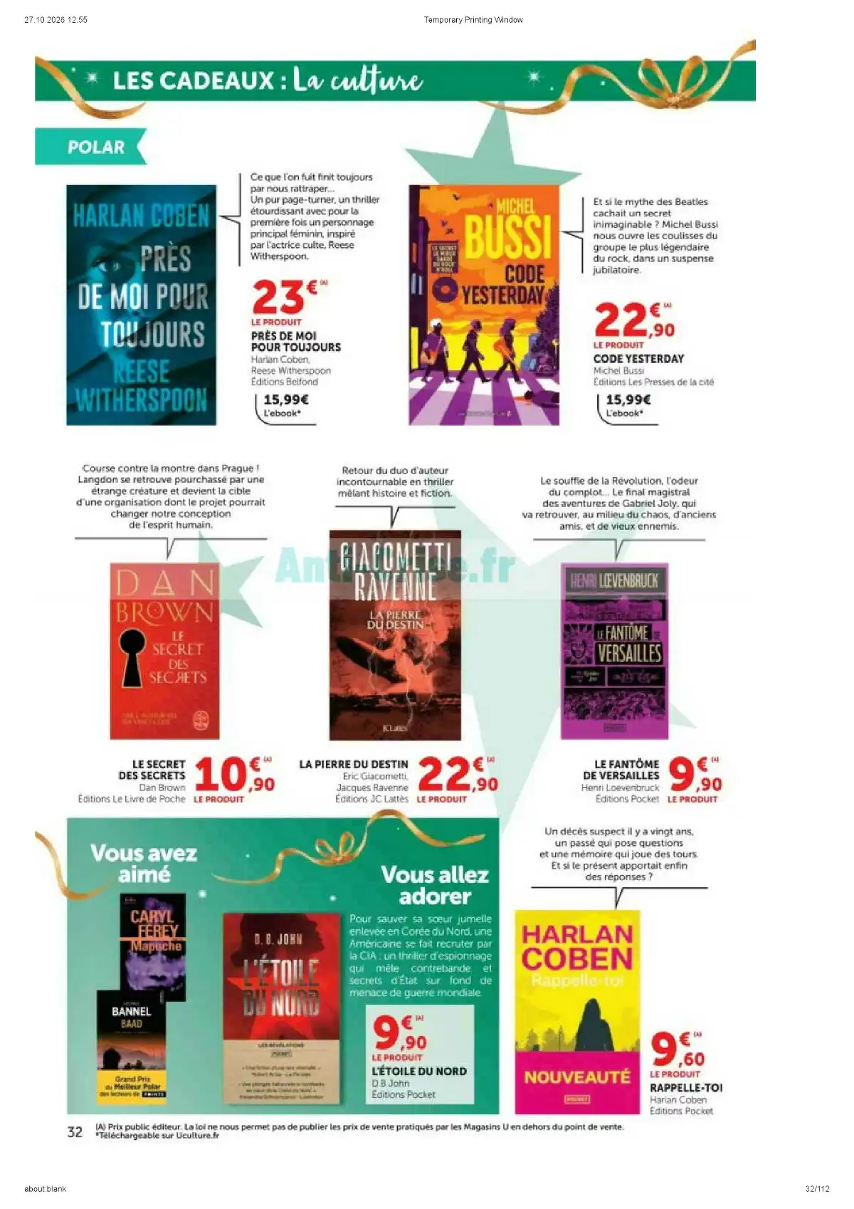 Catalogue Hyper U Noël 2026 - Image 10 Du 10 Novembre - 29 Décembre 2026