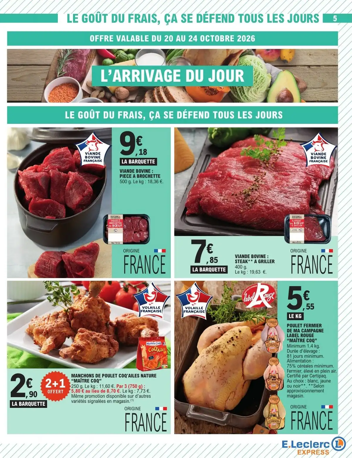 Catalogue Leclerc Experss Du 20 Octobre Au 31 Octobre 2026 - Image 3 Du 20 Octobre