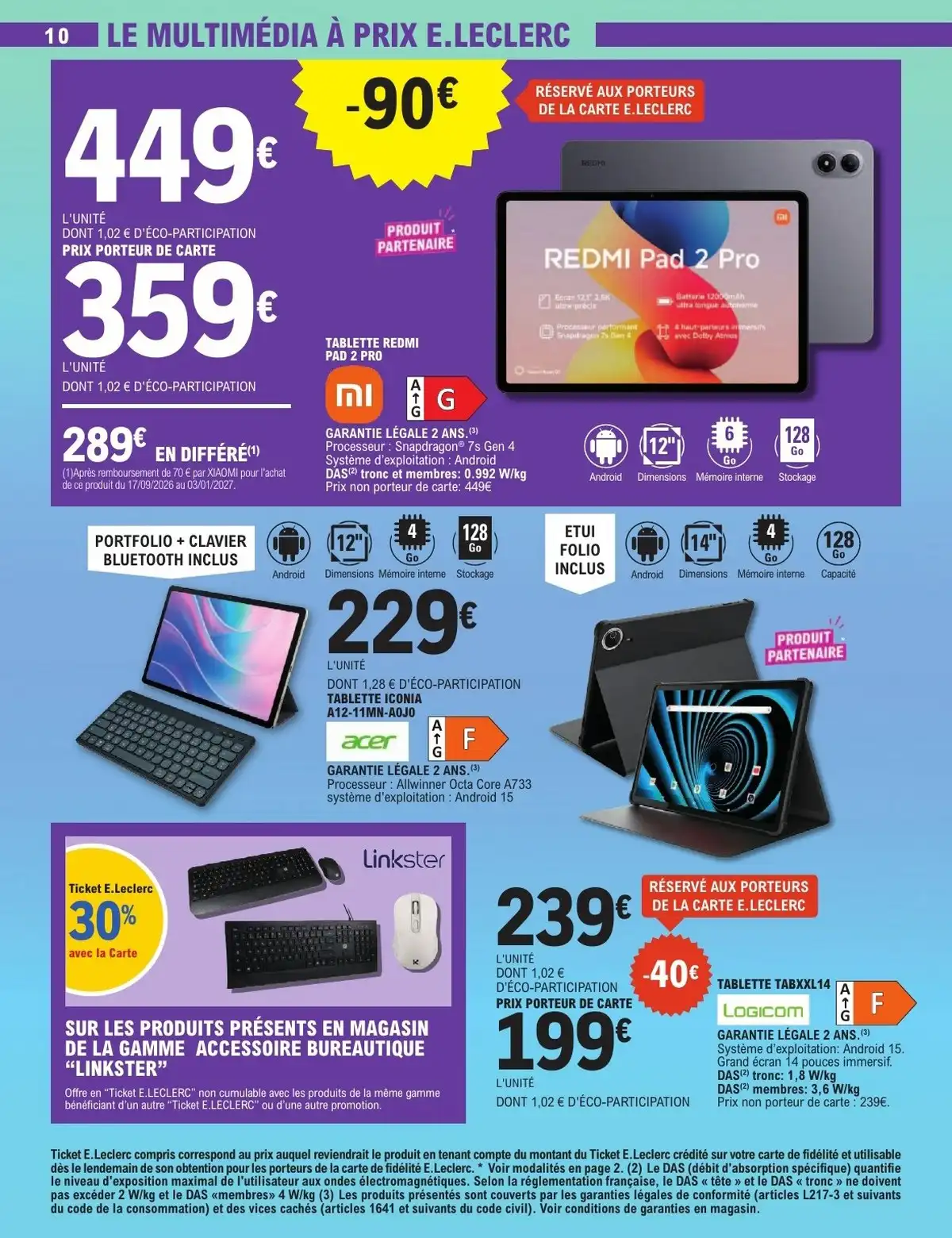 Du 27 Octobre Spécial High-Tech