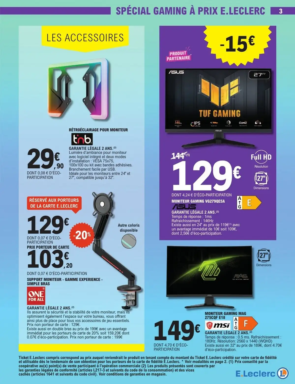 Du 27 Octobre Spécial High-Tech