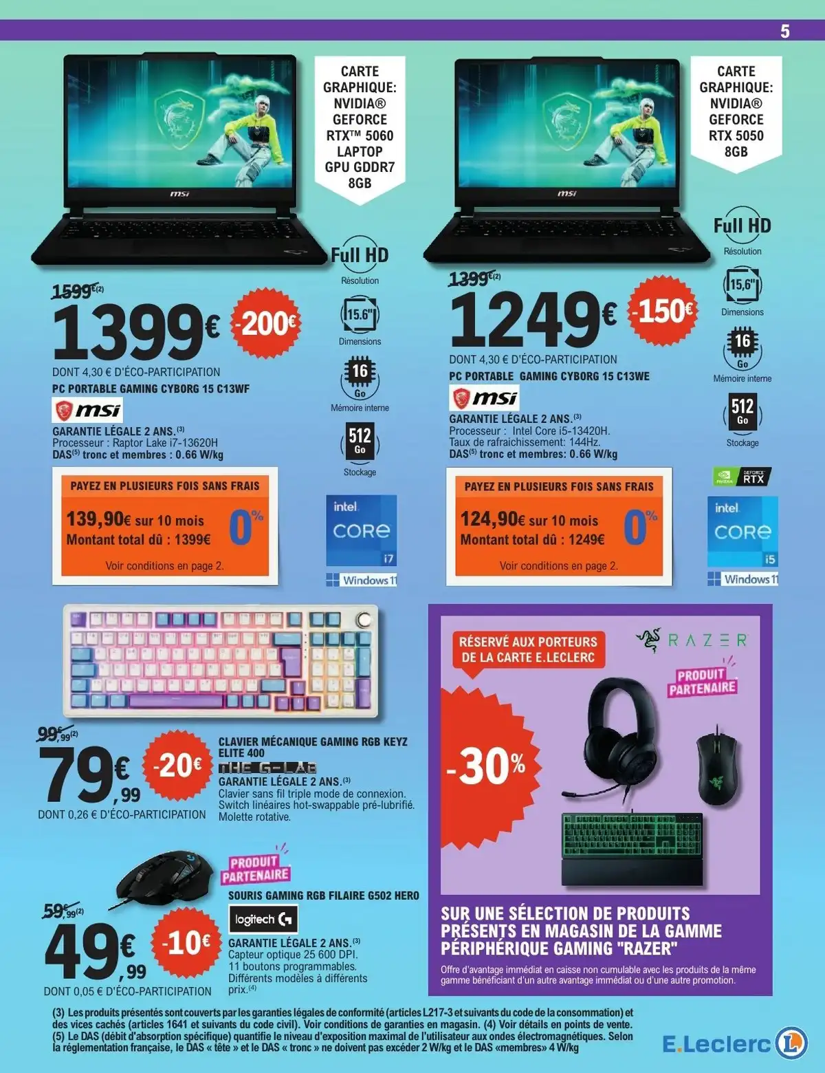 Du 27 Octobre Spécial High-Tech