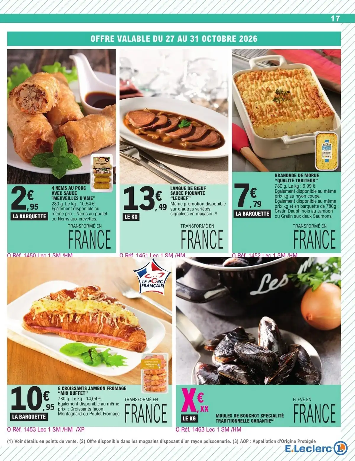 Du 27 Octobre