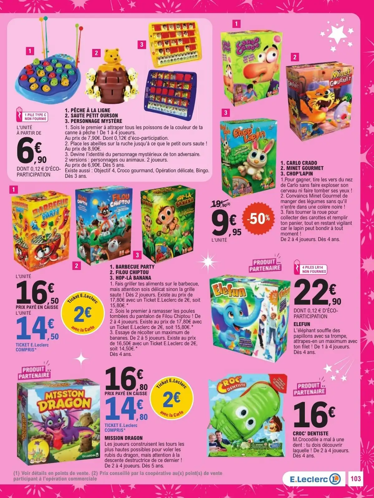 Du 20 Octobre - 5 Décembre
