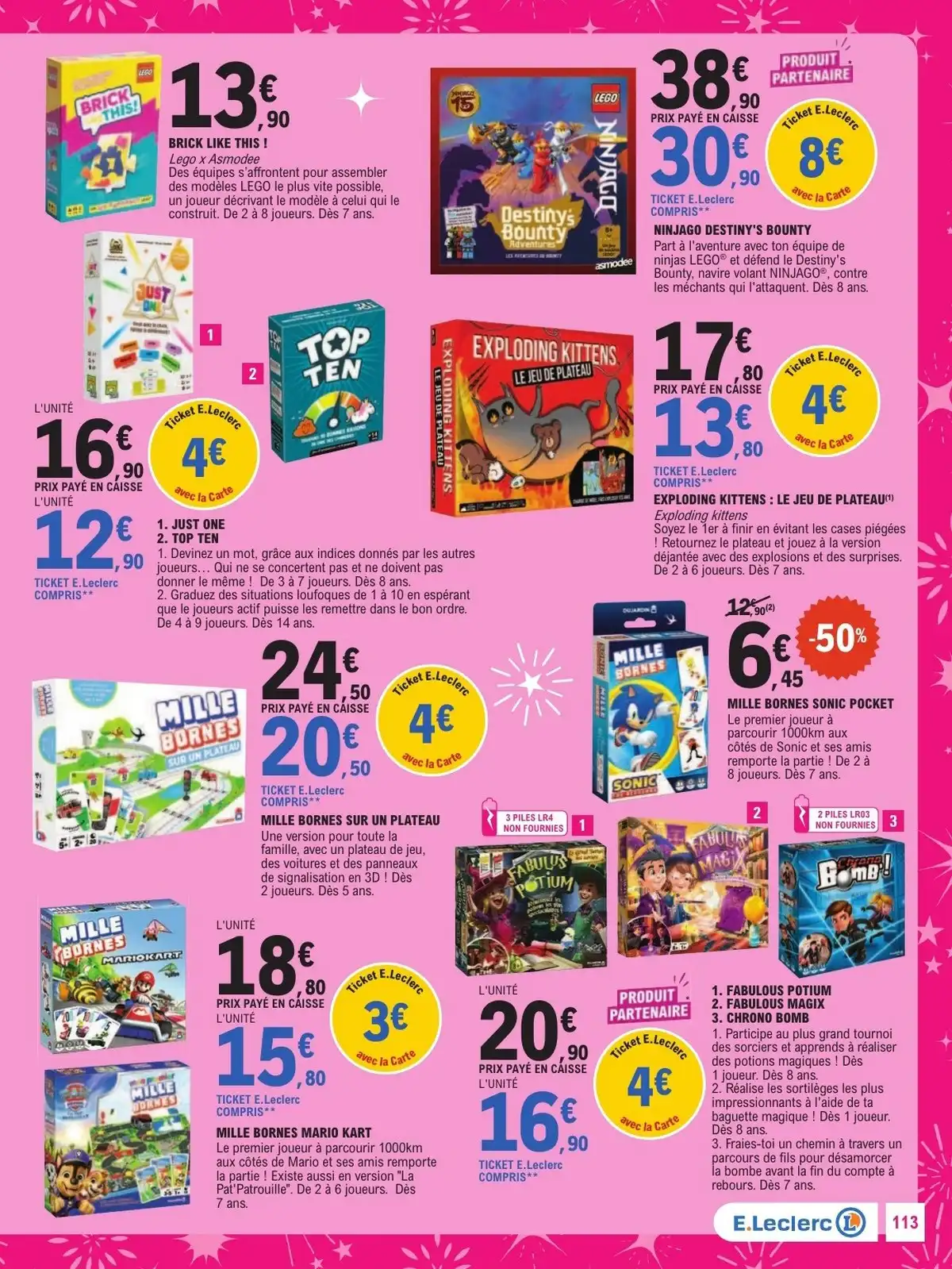 Catalogue Leclerc Noël 2026 - Image 7 Du 20 Octobre - 5 Décembre