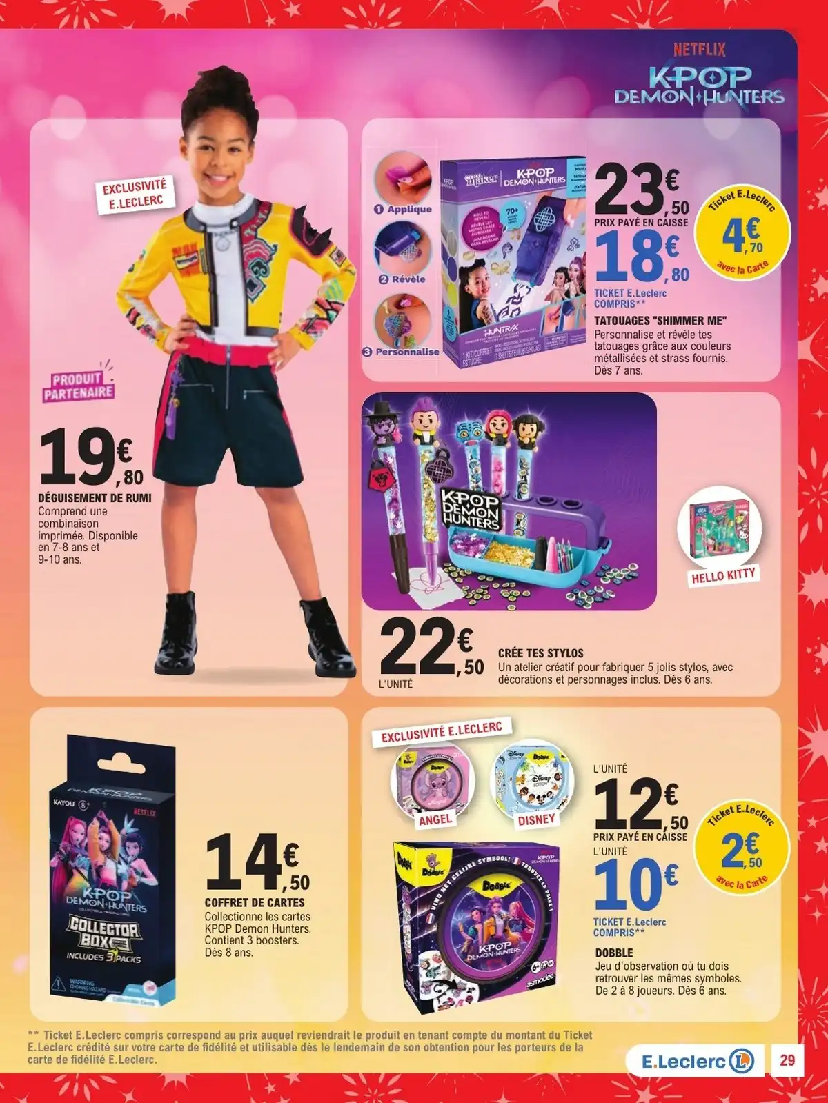 Du 20 Octobre - 5 Décembre