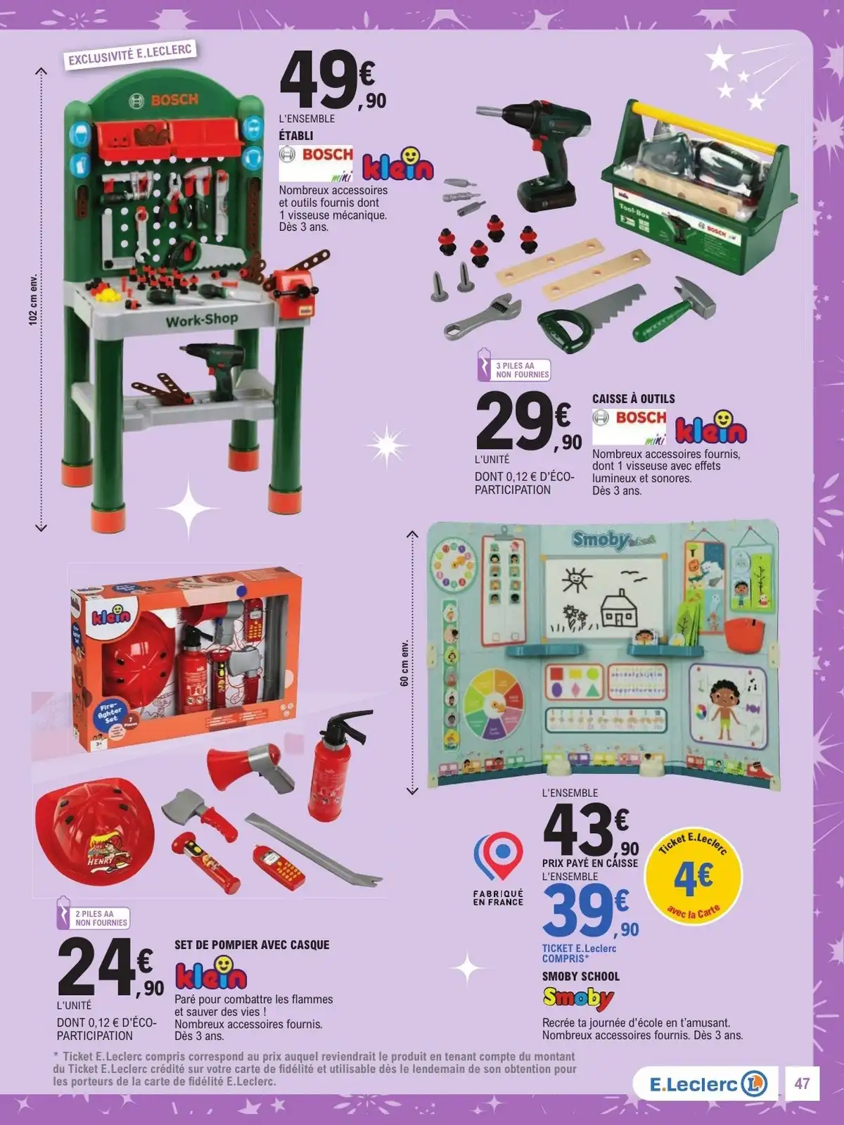 Du 20 Octobre - 5 Décembre