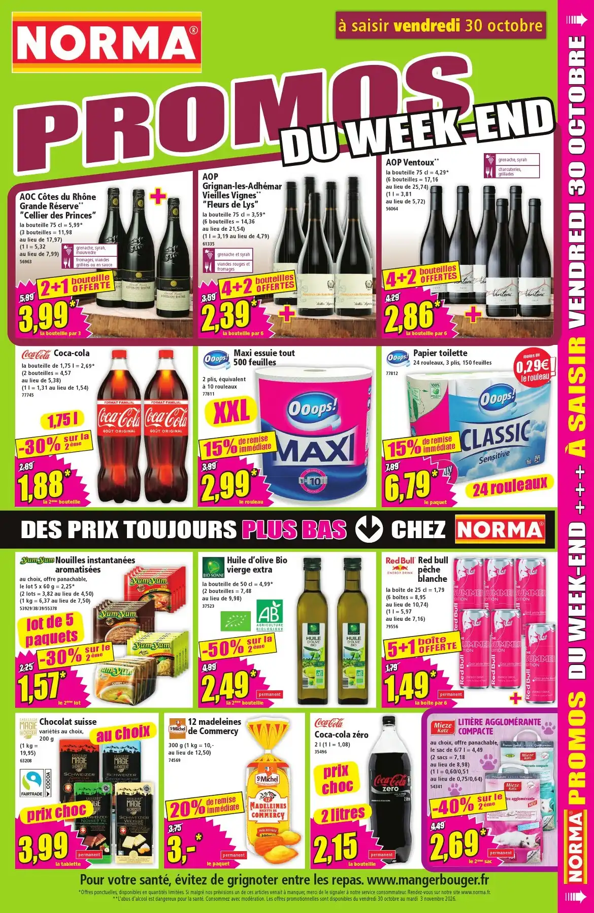 Catalogue Norma Du 28 Octobre Au 3 Novembre 2026 - Image 1 Du 28 Octobre