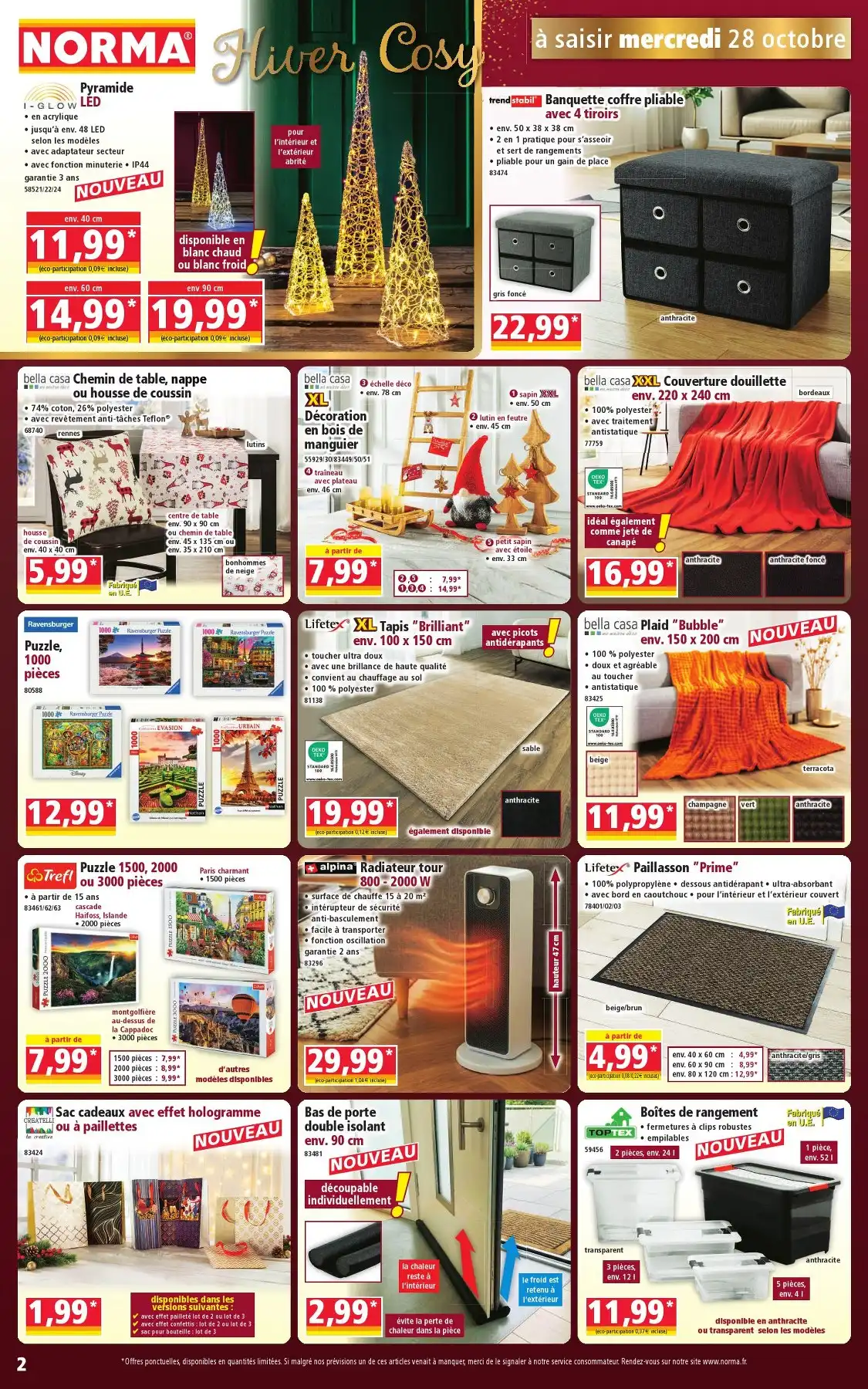 Catalogue Norma Du 28 Octobre Au 3 Novembre 2026 - Image 2 Du 28 Octobre