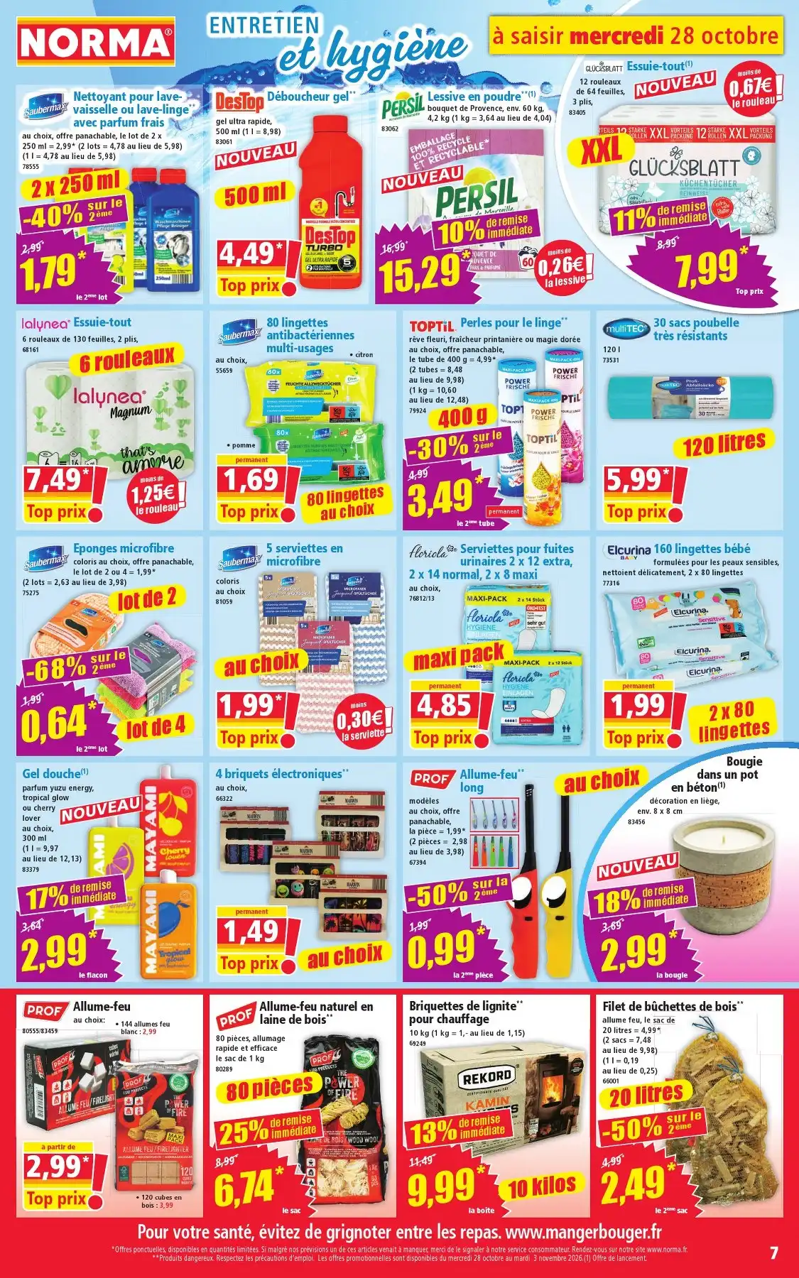 Catalogue Norma Du 28 Octobre Au 3 Novembre 2026 - Image 1 Du 28 Octobre