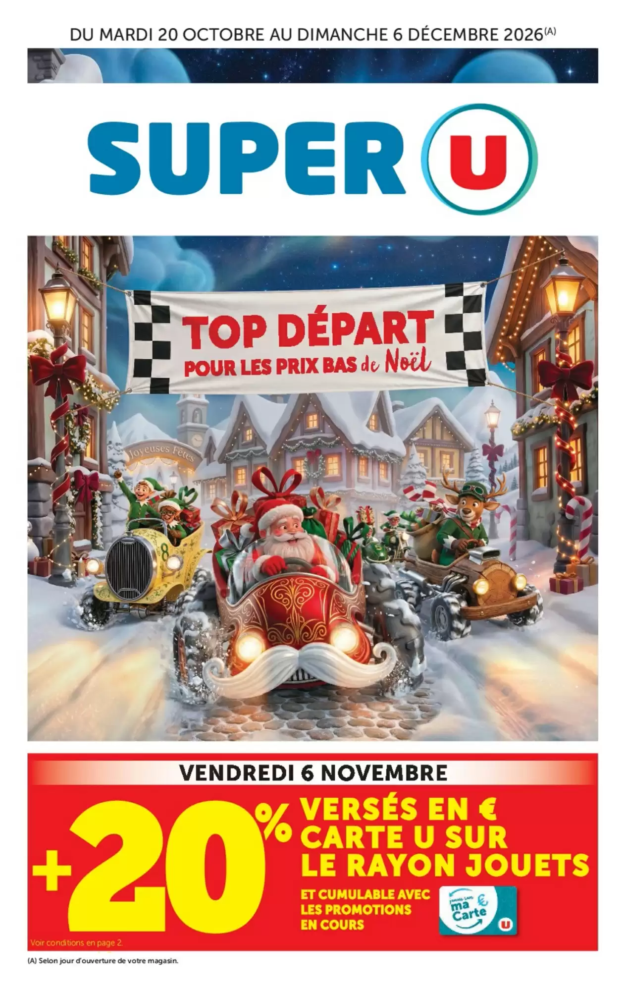 Du 20 Octobre - 6 Décembre 2026
