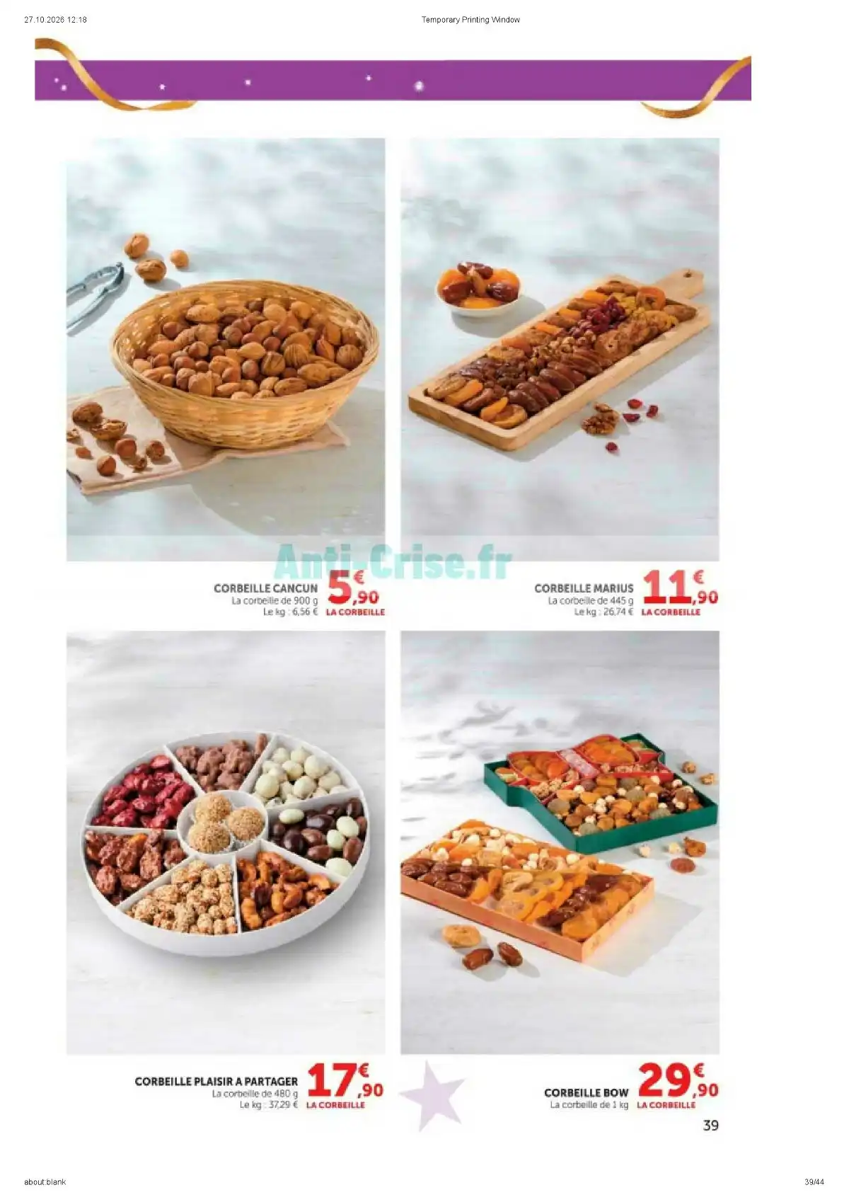 Catalogue Super U Noël 2026 - Image 1 Du 10 Novembre - 24 Décembre 2026