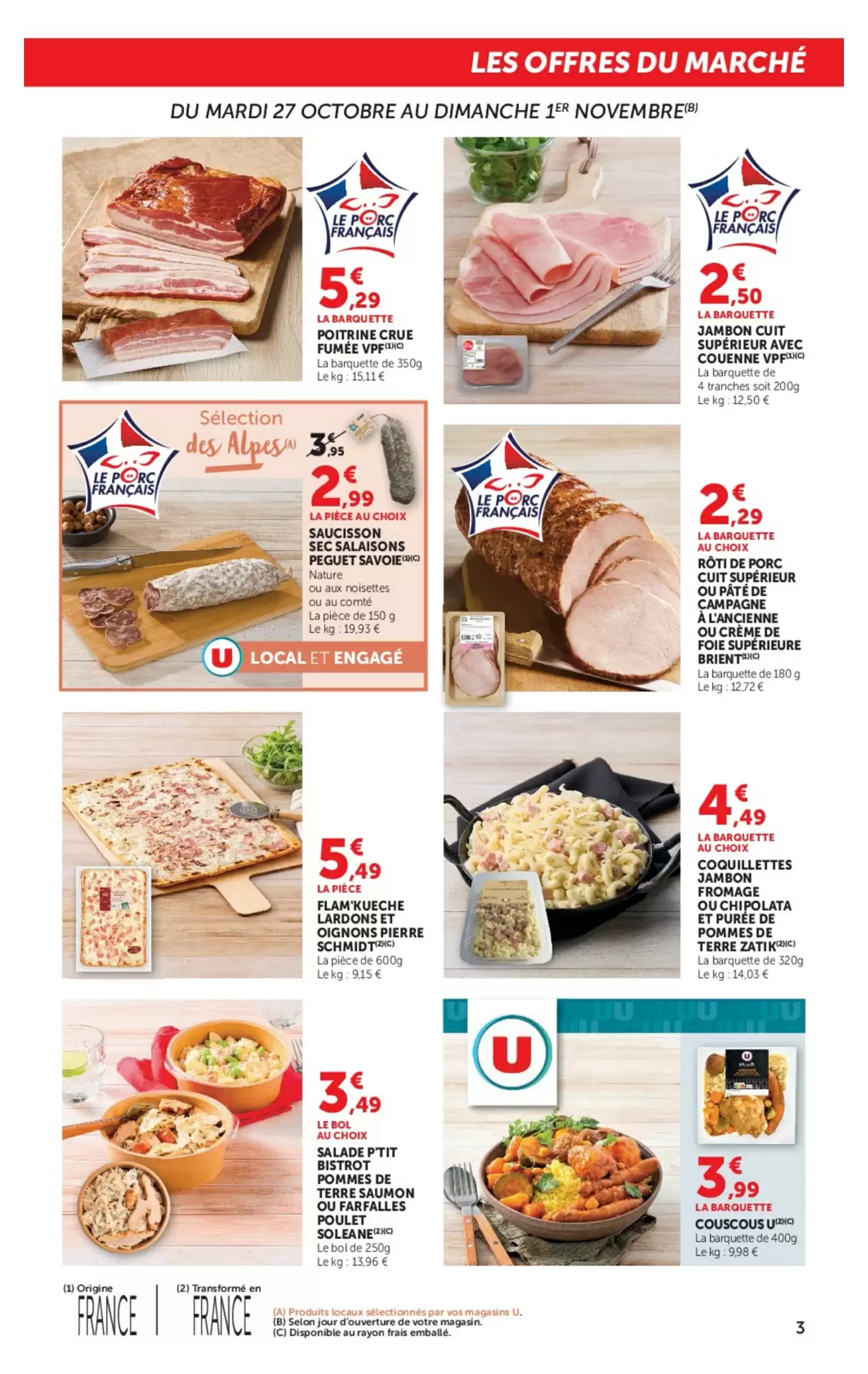 Catalogue U Express Du 27 Octobre Au 8 Novembre 2026 - Image 1 Dal 27 Ottobre